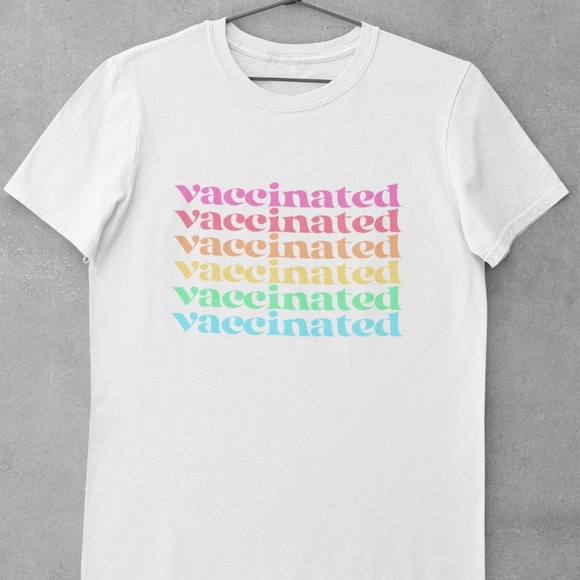 ❌DONATED❌ Vaccinated tee shirt - Picture 2 of 4